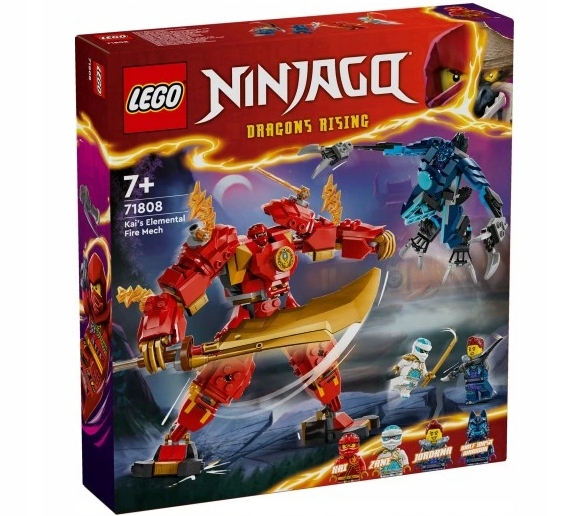 Lego Ninjago Kaiův ohnivý robot živlu 71808
