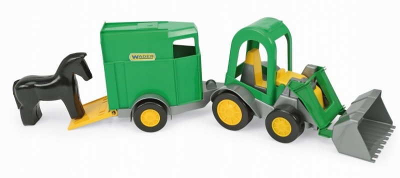 

Buggy Traktor Farmer i Przyczepa Koń Wader 35224