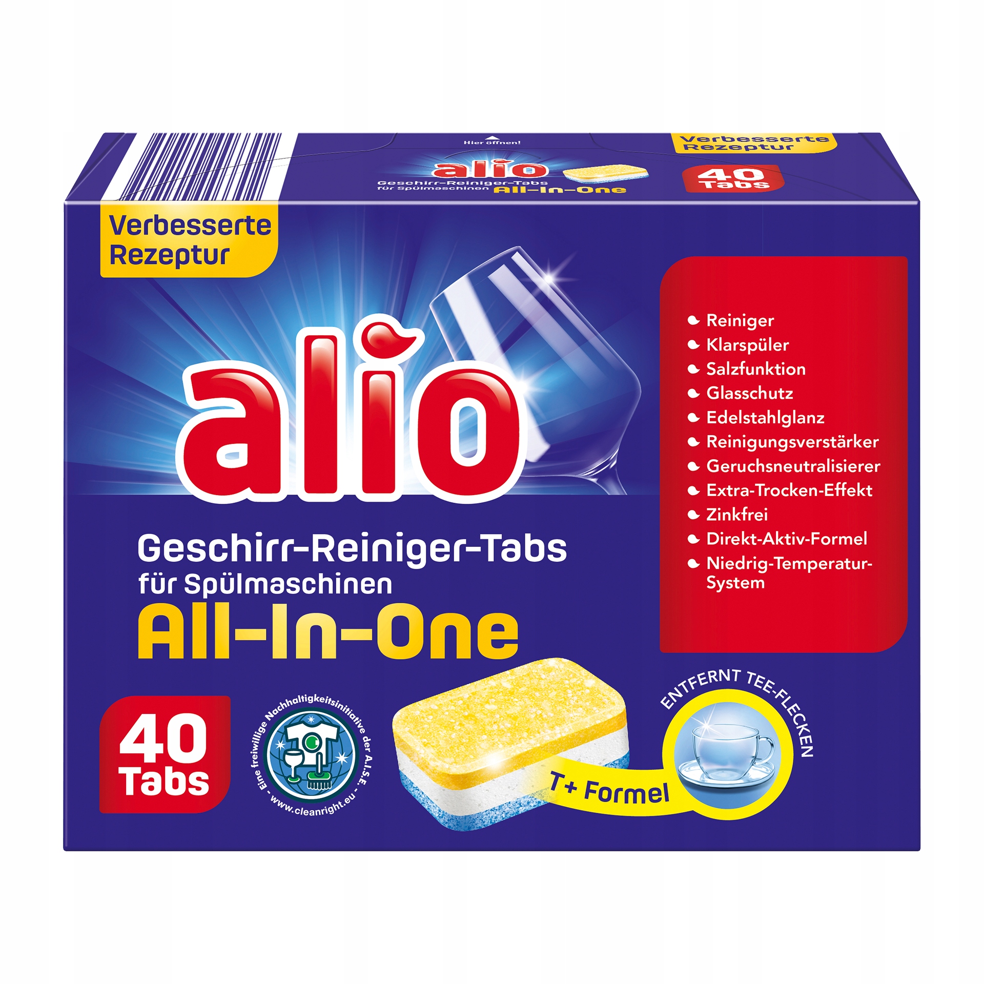 

Alio (Akuta) All in one 40 szt. tabl. do zmywarki