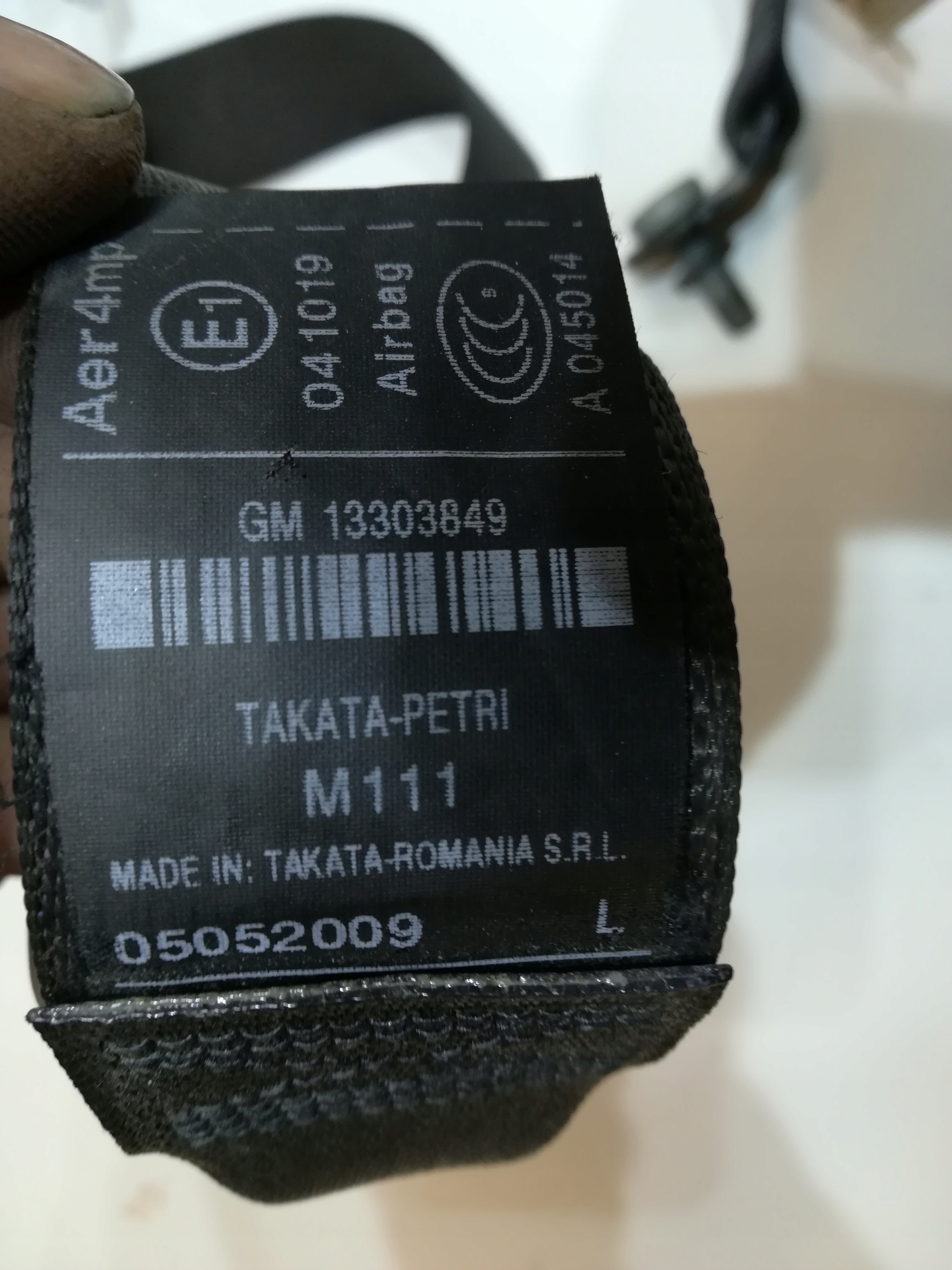 ремень безопасности перед зад комплект opel INSIGNIA A