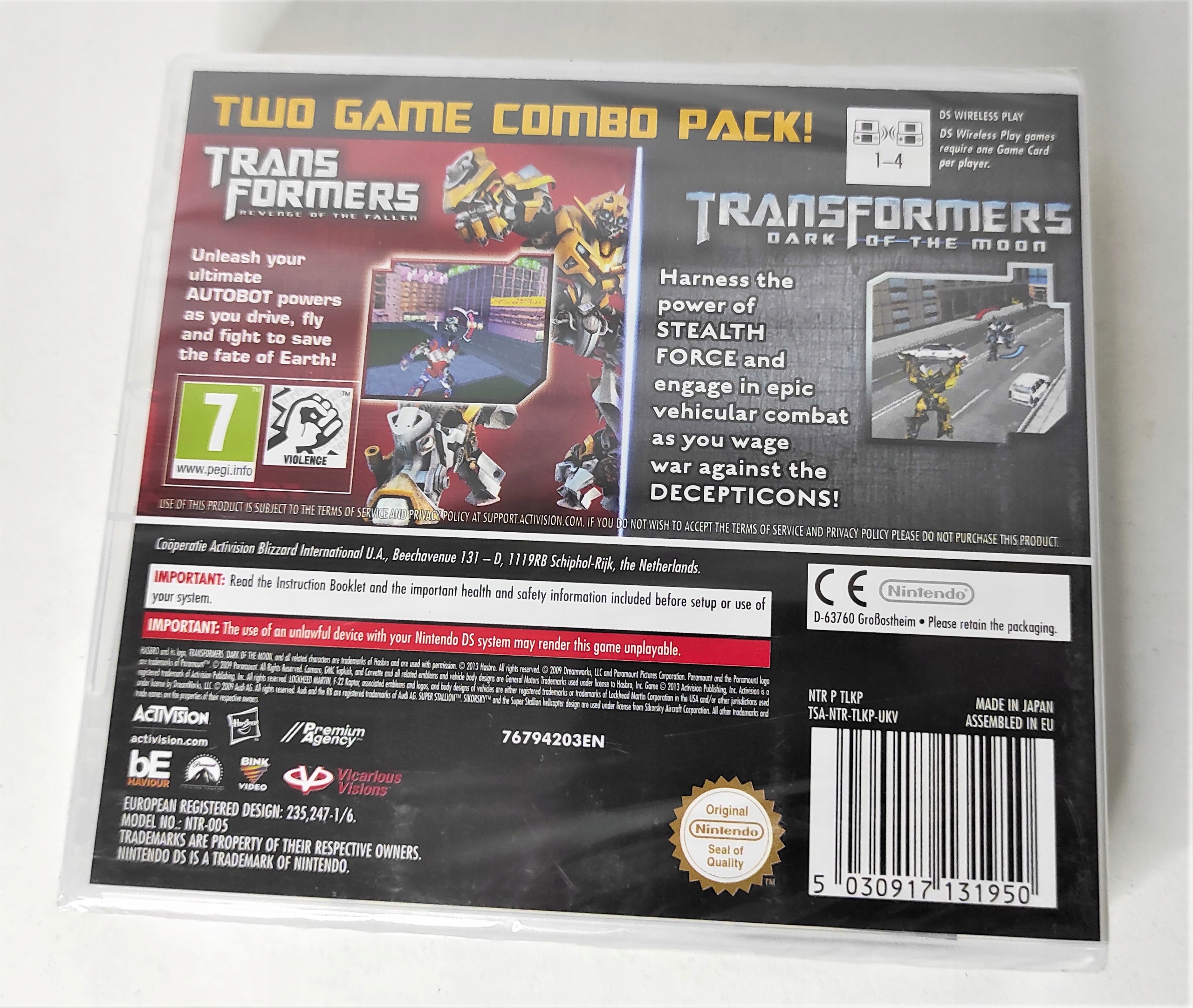 Transformers Ultimate Autobots Edition DS NOWA Tematyka gry akcji