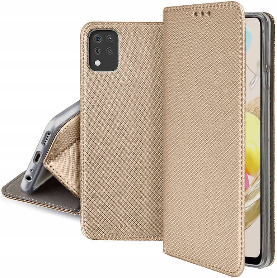 

Etui do Lg K42 Portfel Magnet Case Szkło 9H