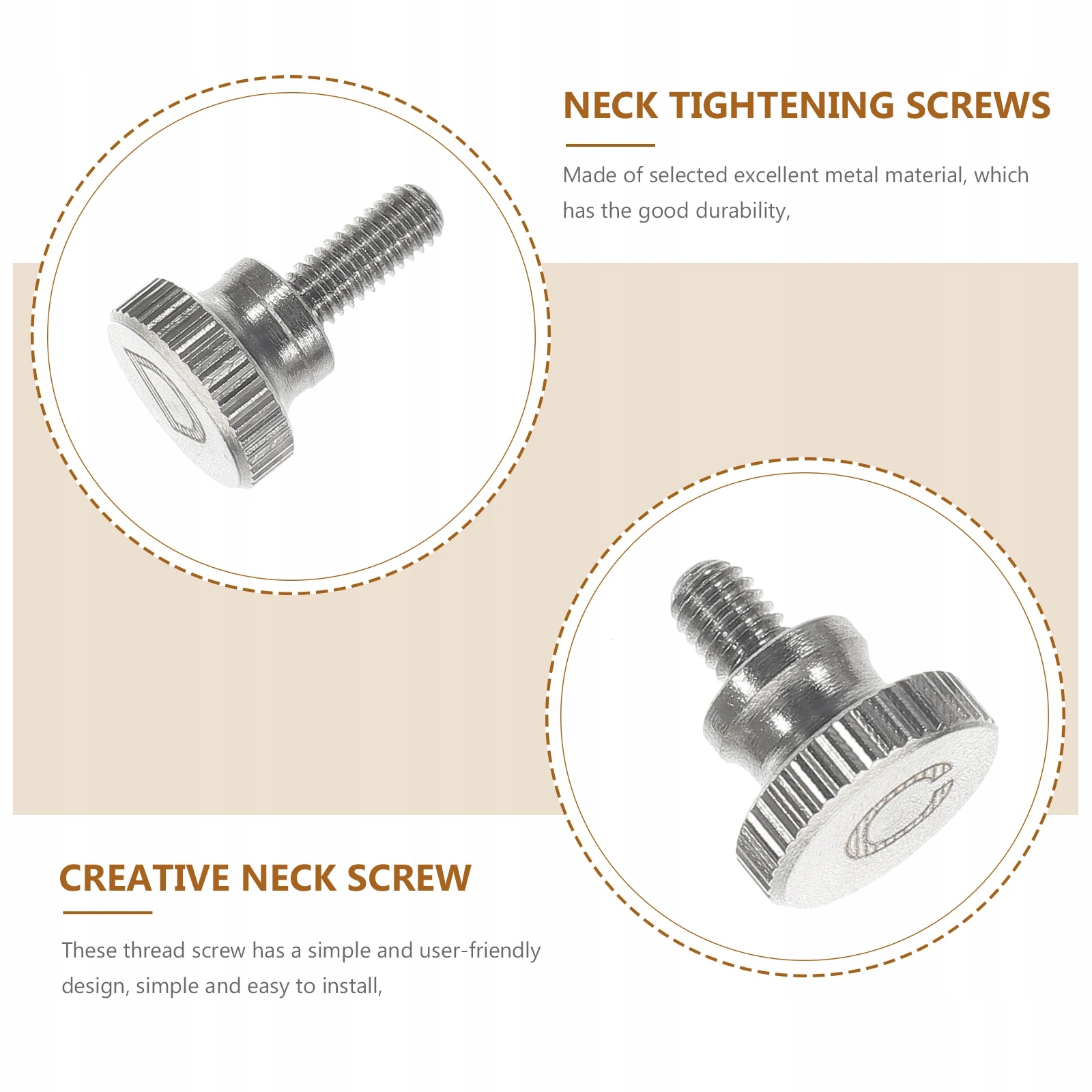 Komponent śrub do saksofonu altowego Marka bez marki