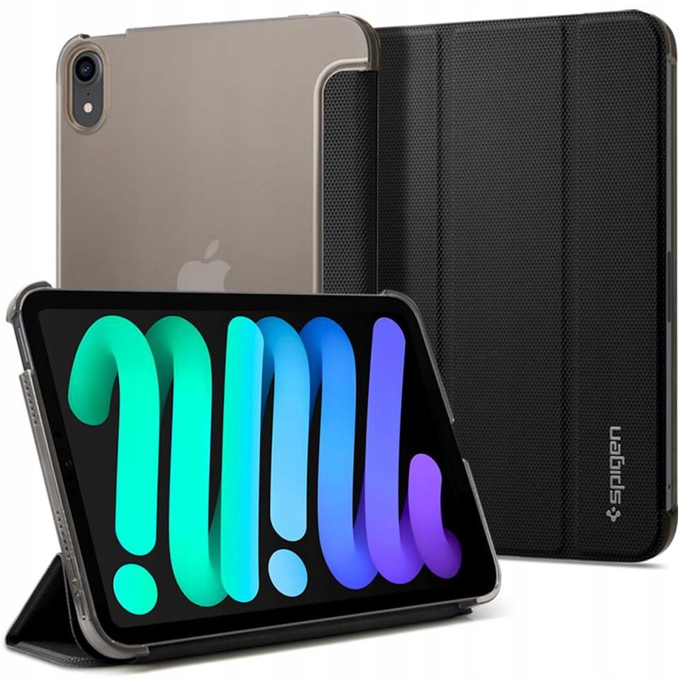 Pouzdro Spigen pro iPad Mini 8,3" 7. generace 2024/6. generace 2021, pouzdro s klopou, kryt
