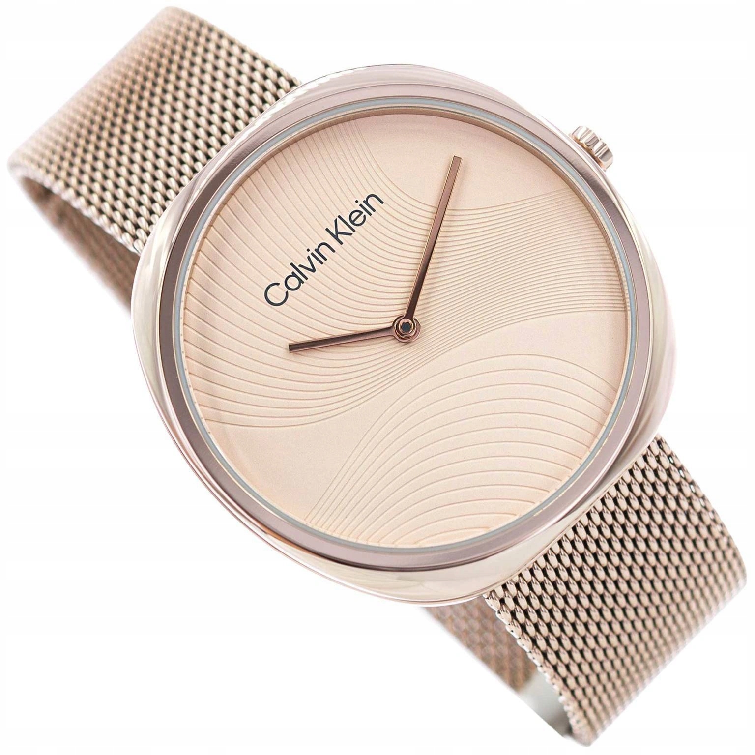 Dámské Hodinky Calvin Klein 25200247 Růžové Zlato