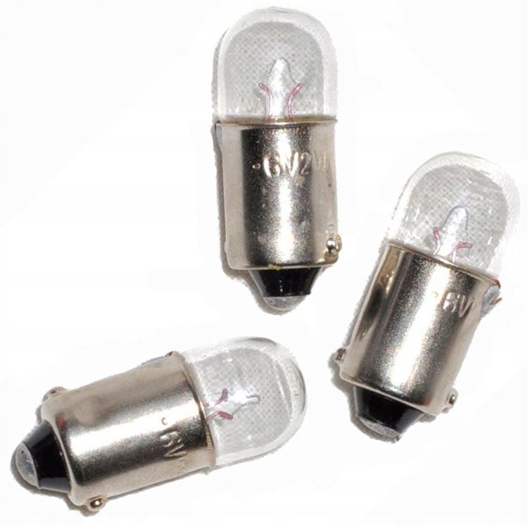 Żarówka 6V 2W T8.5 BA9S Jawa Wsk Shl Mz
