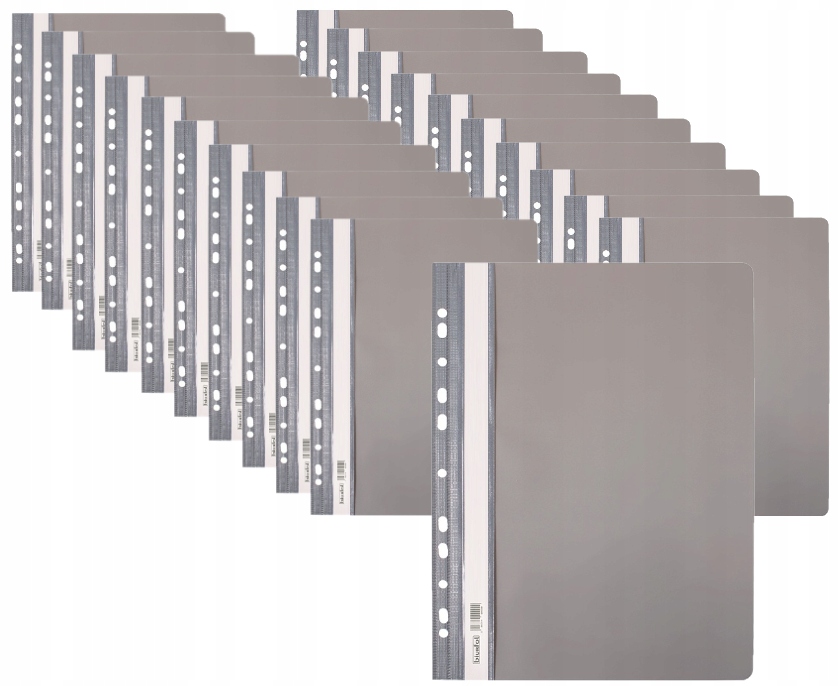 

Skoroszyt A4 Pcv Twardy wpinany Biurfol 20szt -08-
