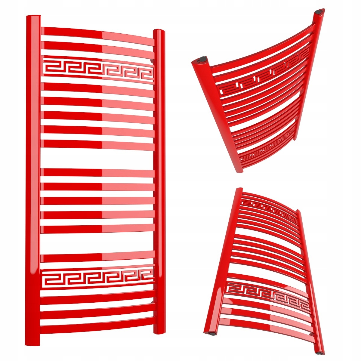 Koupelnový Radiátor Greek 950/570 Červený