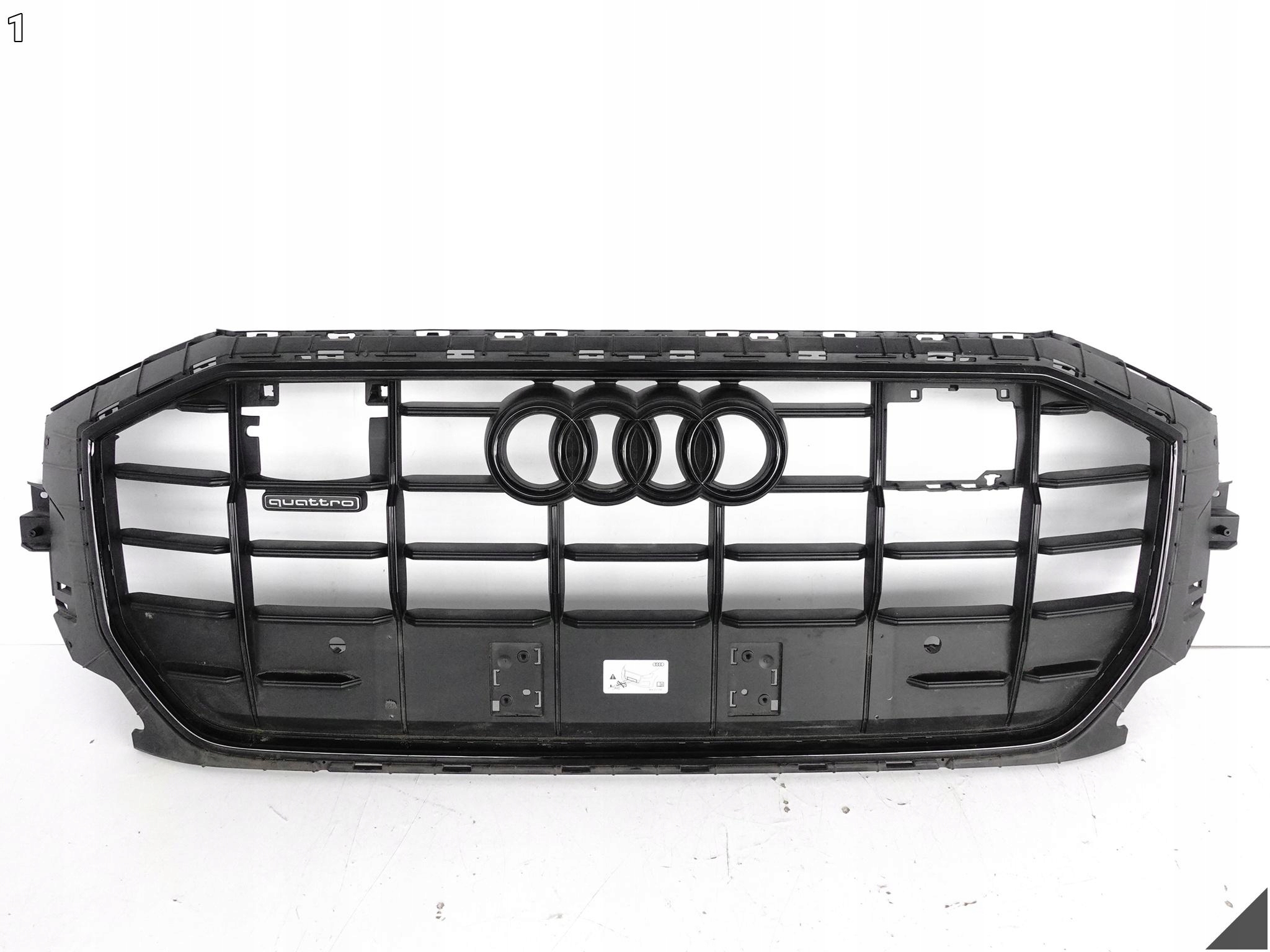 AUDI Q8 4M8 S-LINE 18-24 grill grille intake W bumper front (PDC/RADAR)