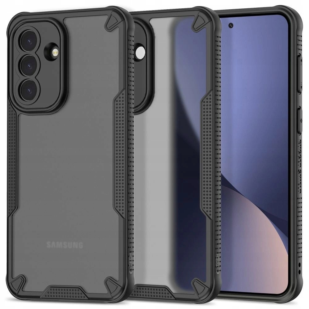 Etui Tech-Protect Rugged Shield na Samsung Galaxy A37 5G półprzezroczysto