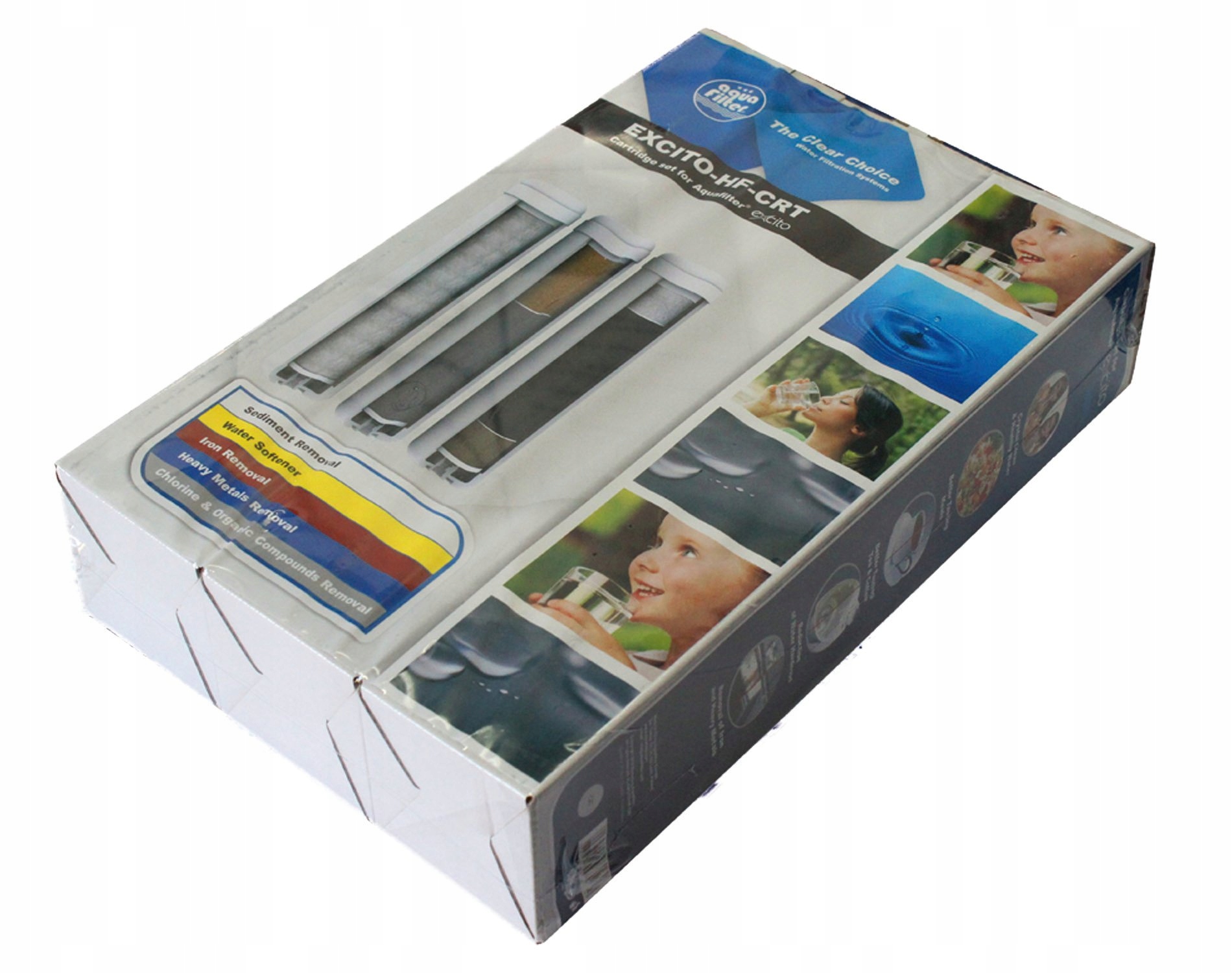 Wkłady do Excito Hf Crt Aquafilter Komplet Hf-crt