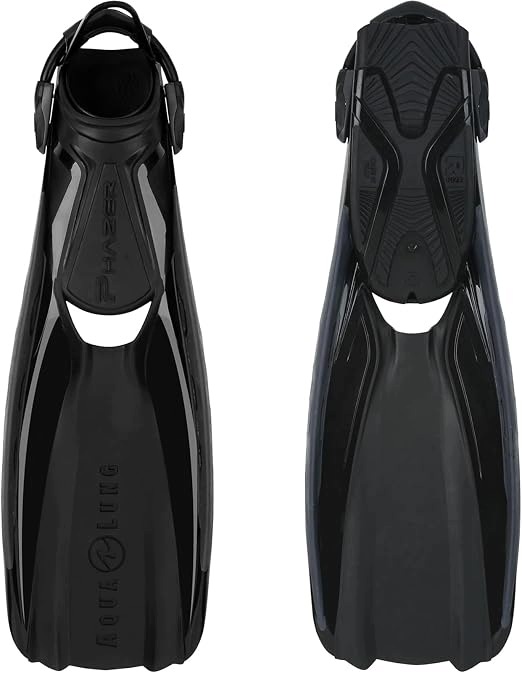 Płetwy Do Nurkowania Aqualung Phazer Open Heel Black Regulowane S 35-39