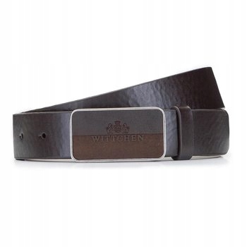 Wittchen pánský hnědý pásek 351-4-90 s plnou sponou