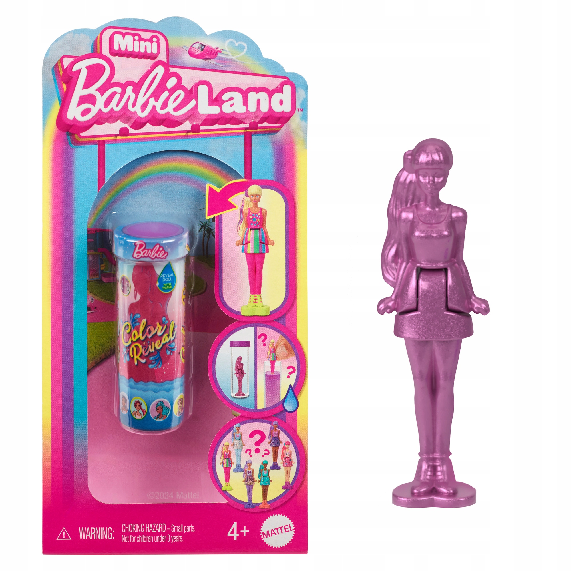 Barbie Mini BarbieLand Color Reveal Mini panenka Sortiment 4+ HYF28