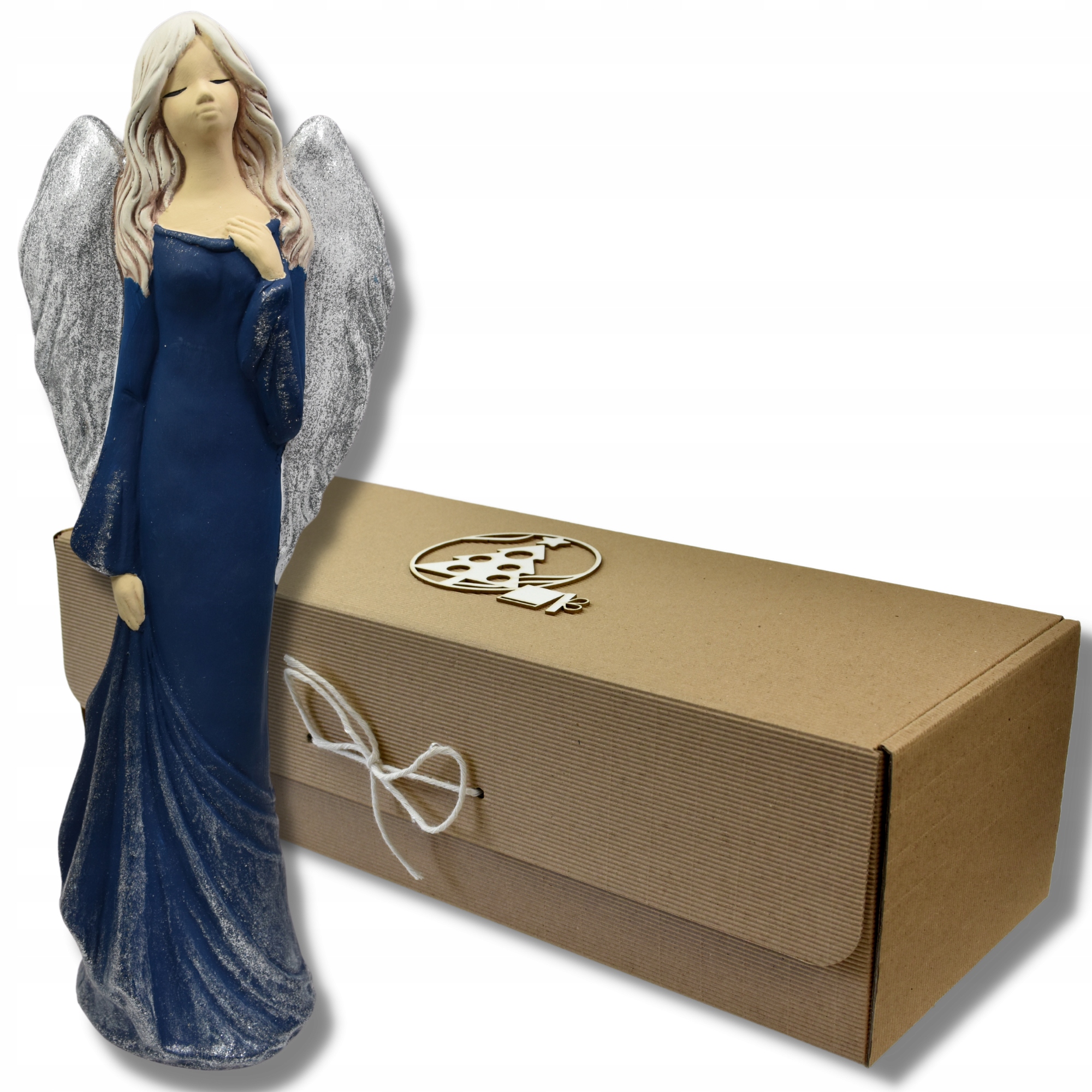 

Anioł Figurka Duża Ozdoba Kolor