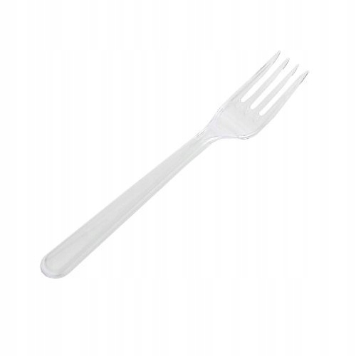 

Widelec plastikowy Superior sztaplowany bezbarwny