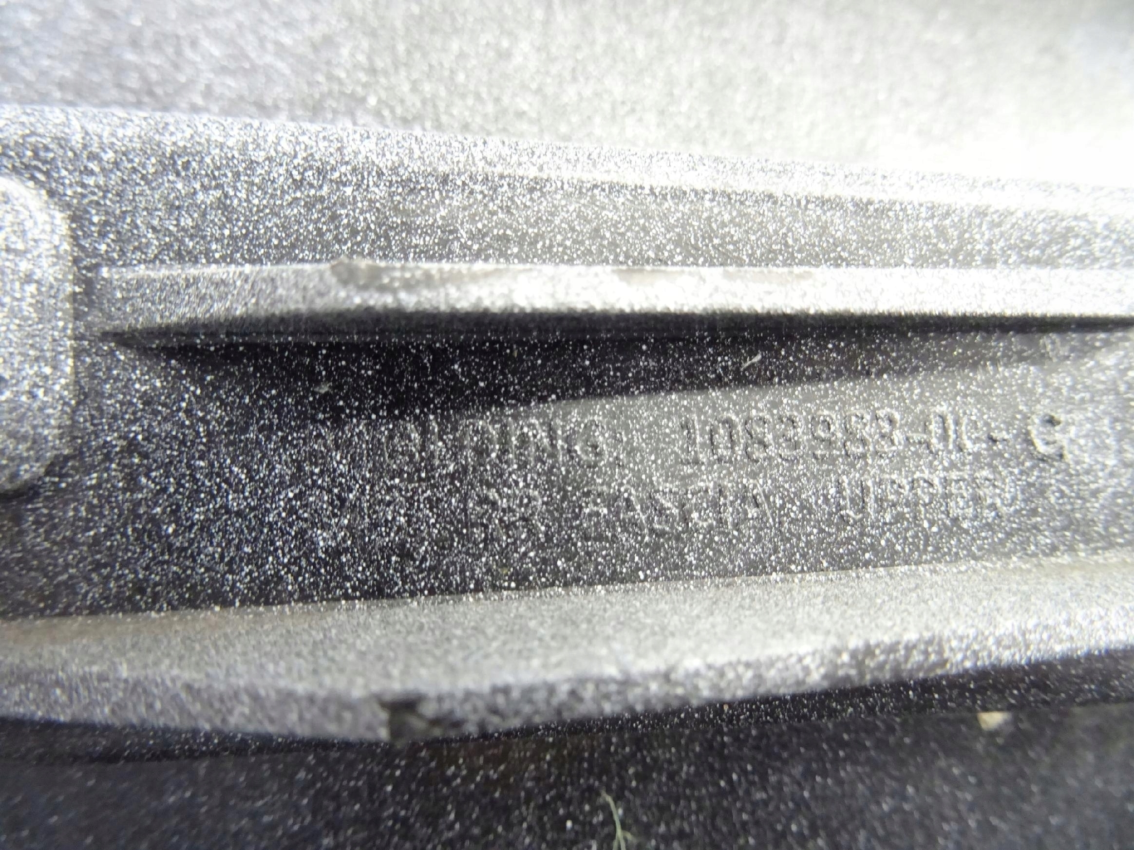Tesla 3 III Stoßstange heck hinten