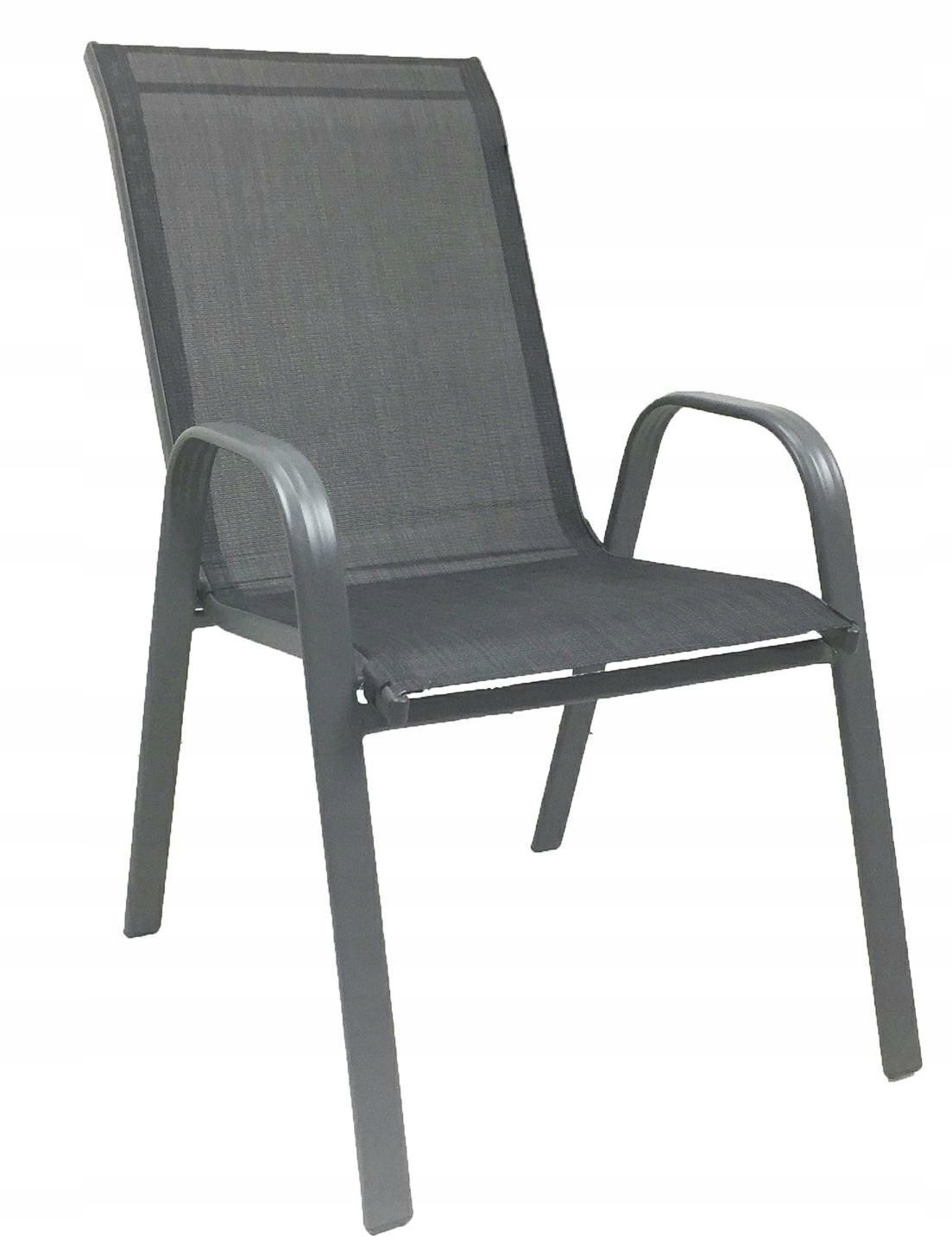 Zahradní židle Majorka 55 x 65 x 90 cm šedá
