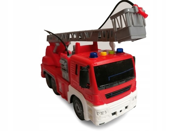 STRAŻ WÓZ SAMOCHÓD STRAŻACKI Z POMPĄ I DRABINĄ Marka Świat Dziecka