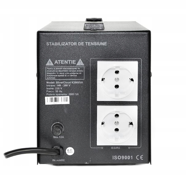 AVR AUTOMATYCZNY STABILIZATOR NAPIĘCIA HQ 1200W Marka Inna