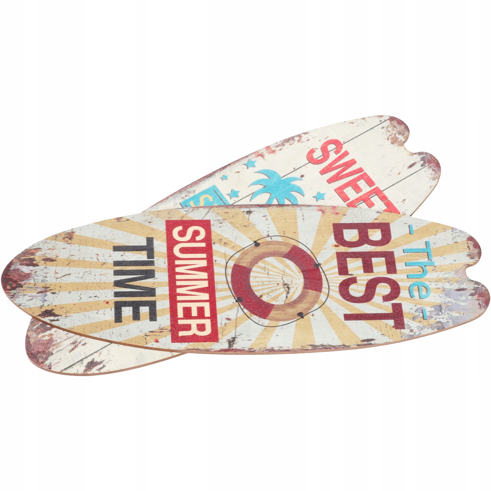 DEKORACYJNA PLAKIETKA DREWNIANA SURFINGOWA VINTAGE WNĘTRZE I OGRÓD Marka bez marki