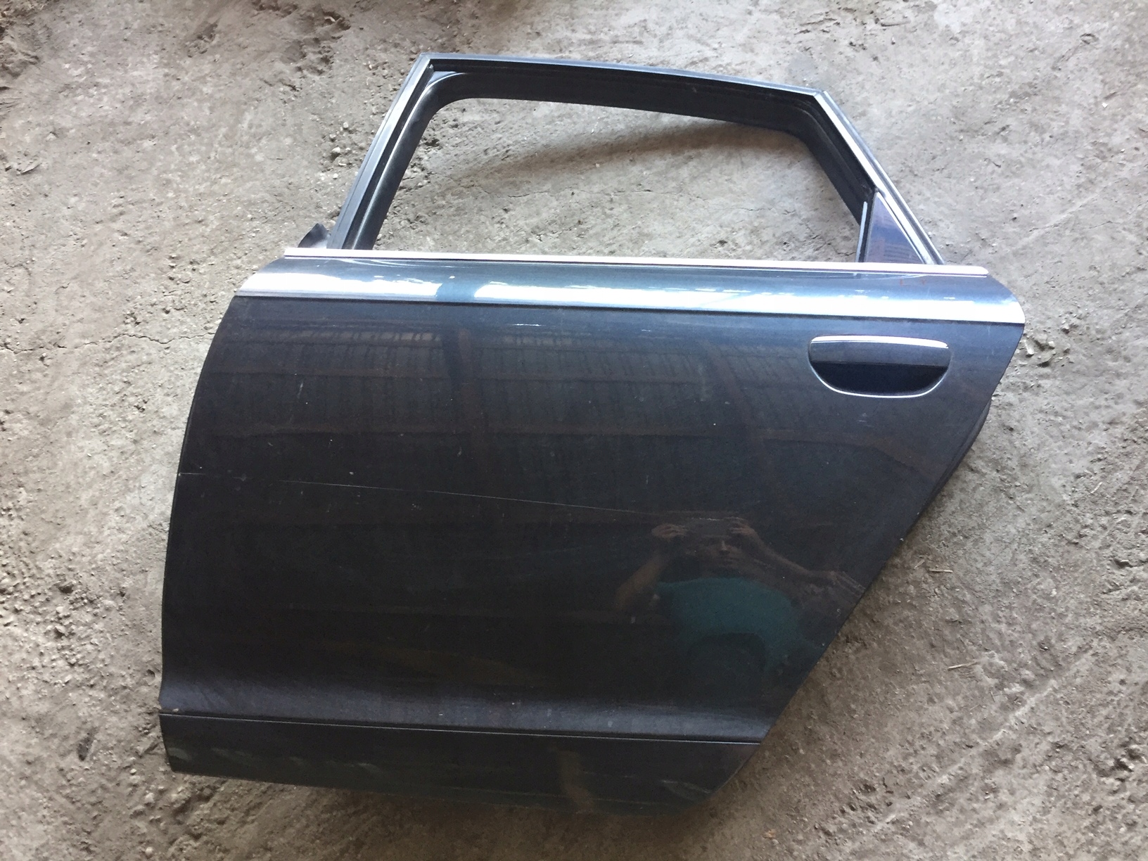 AUDI A6 C6 Lz7s ДВЕРИ СЛЕВА ЛЕВЫЙ ЗАД. ЗАДНЕЕ