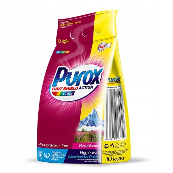 

Purox Kolor Proszek Do Prania 10 Kg Wydajny