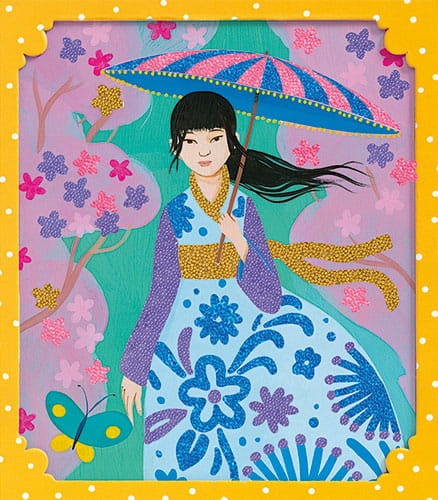 Zestaw artystyczny Koraliki Dookoła Świata DJECO Marka Djeco