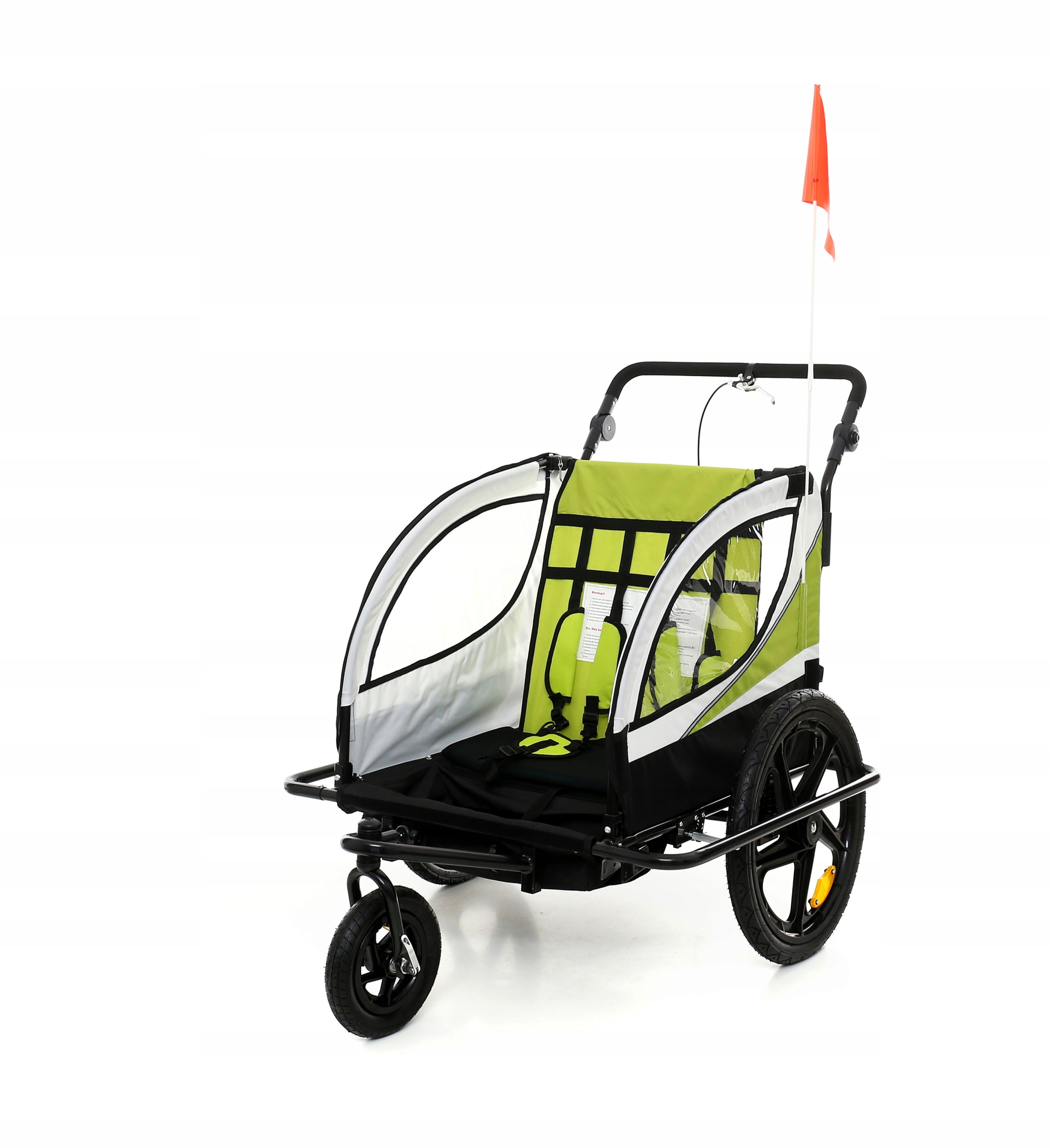 PRZYCZEPA DO ROWERU JOGGER ALL4BABY 2w1 5 KOLORÓW KOŁO 360 Liczba miejsc 2