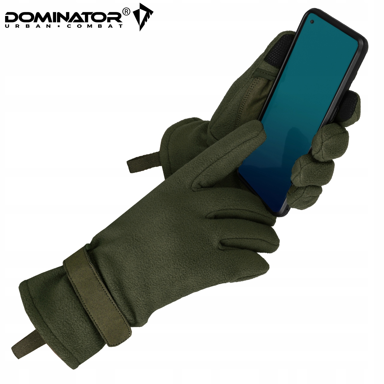 RĘKAWICE TAKTYCZNE ZIMOWE POLAR DOMINATOR OLIV XXL Płeć mężczyzna