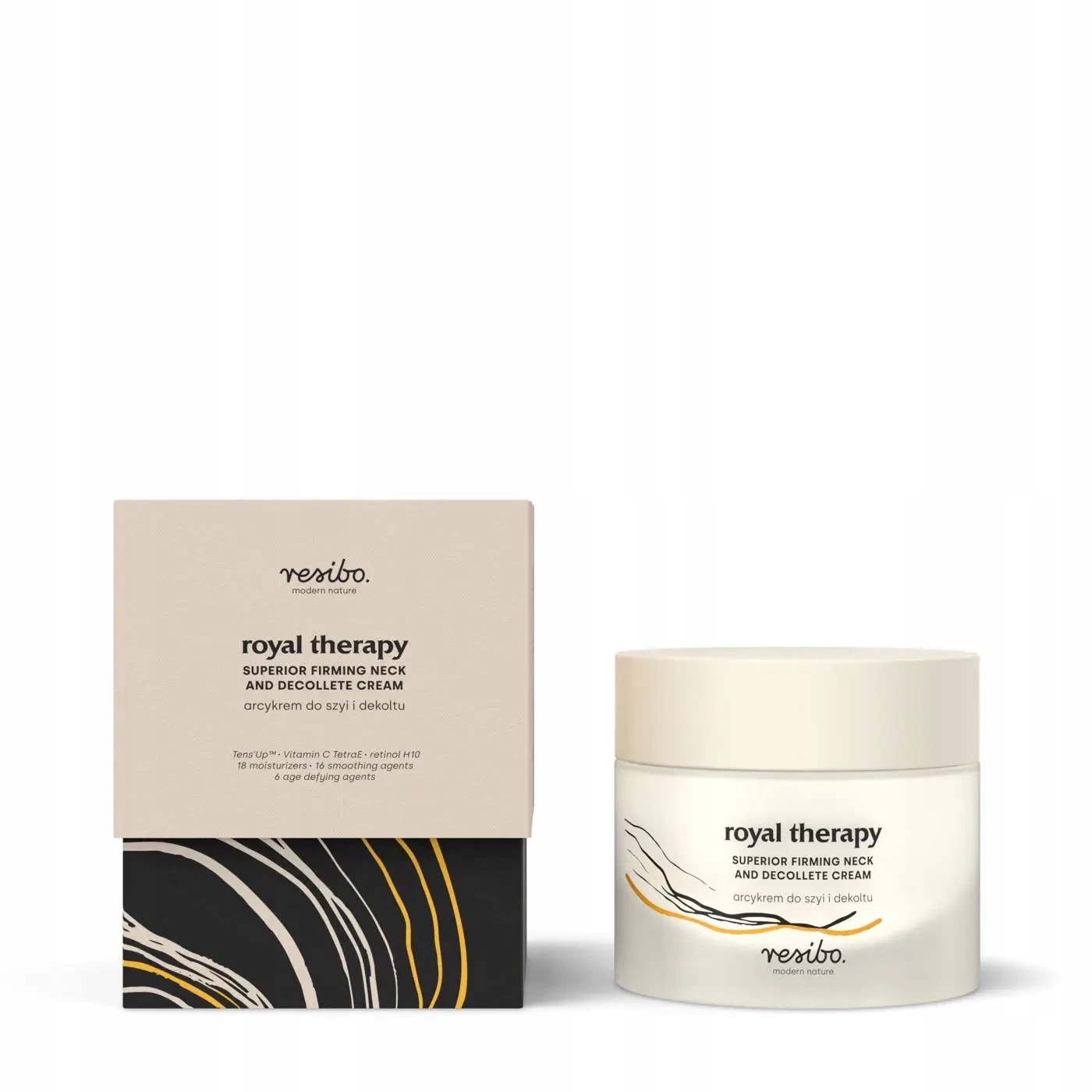 Resibo Royal Therapy arcikrém, krk dekolt 50 ml