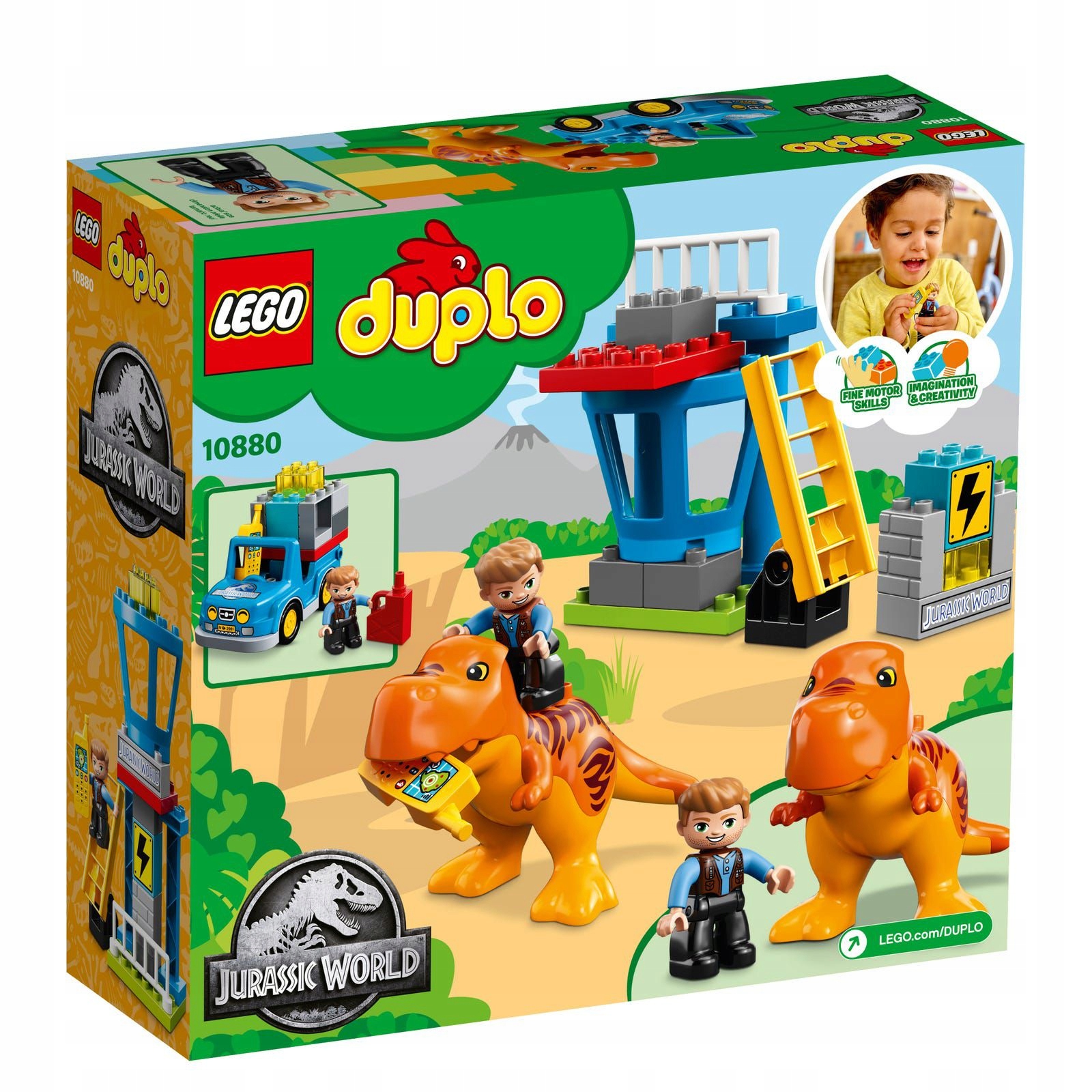 Lego Duplo 10880 Jurský svět: Tyranosauří věž Nové