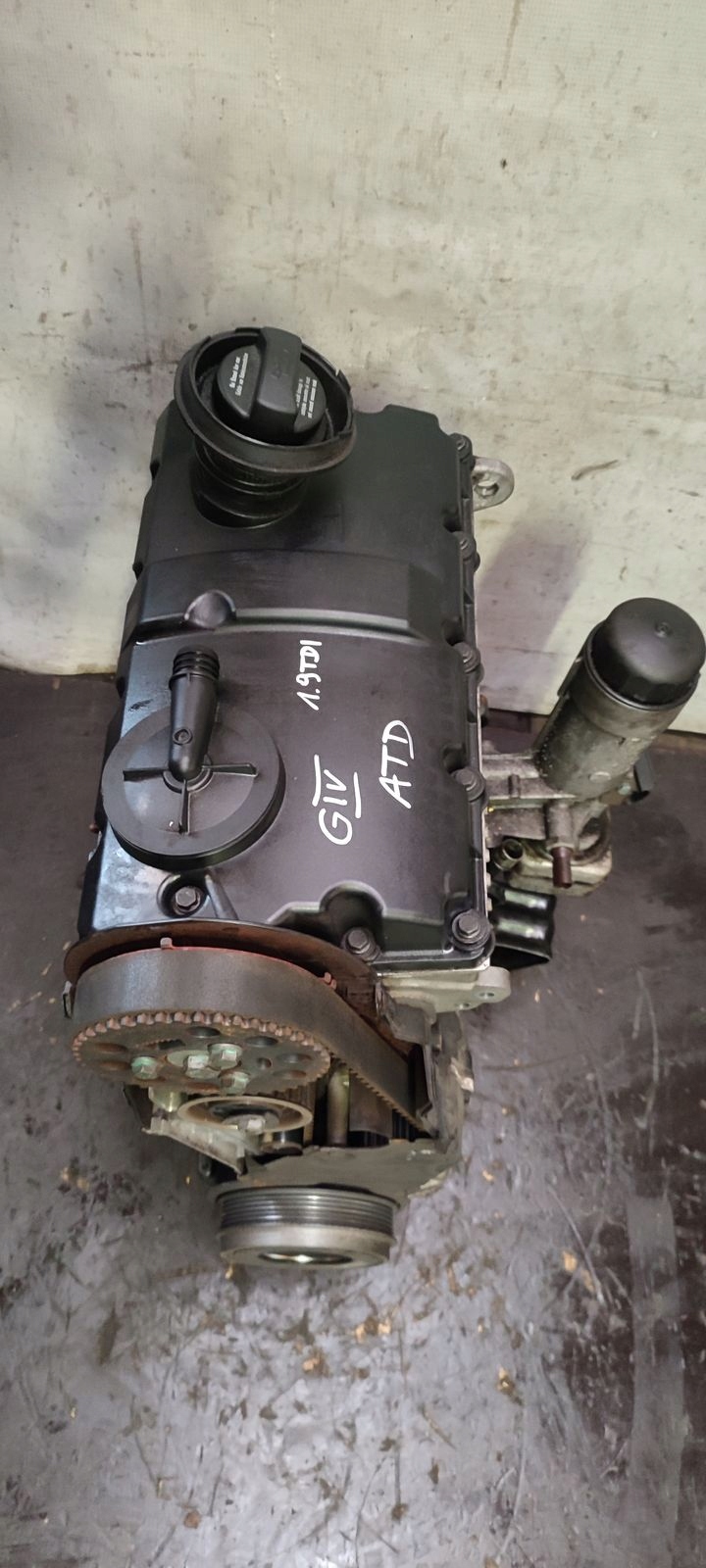 engine 1,9 TDI ATD VW Golf IV
