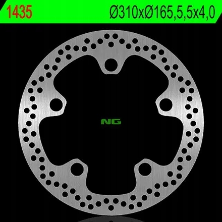 Kotúč brzdový Predný (310X165,5X4,0) (5X20,5mm)