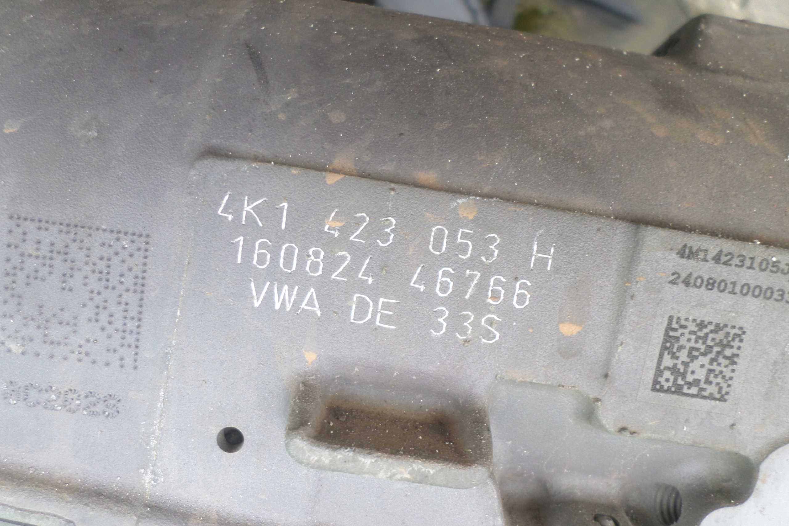 AUDI A6 C8 4K Lenkgetriebe Lenkung Lenkgetriebe