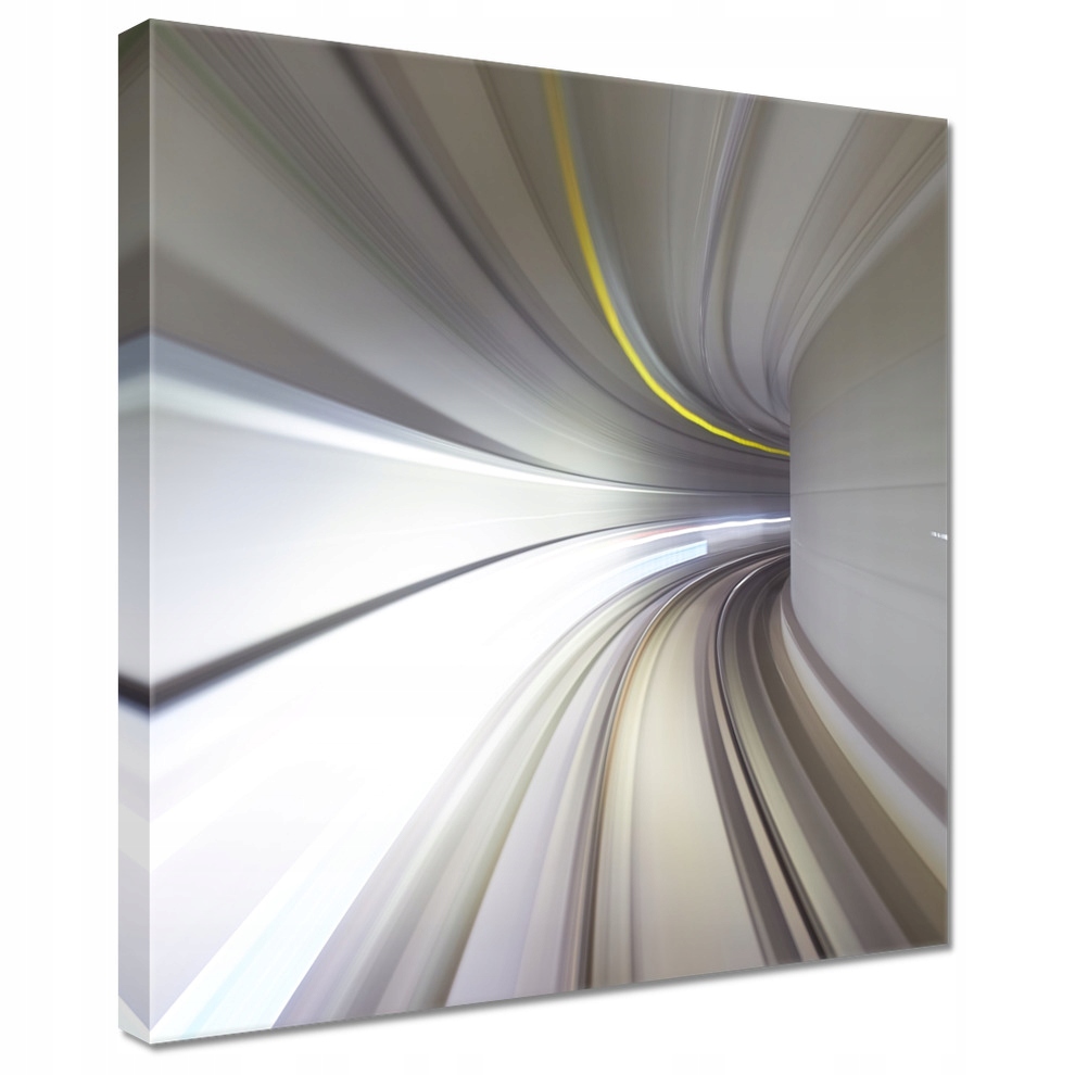 

Obrazy 40x40 Tunel 3D Głębia