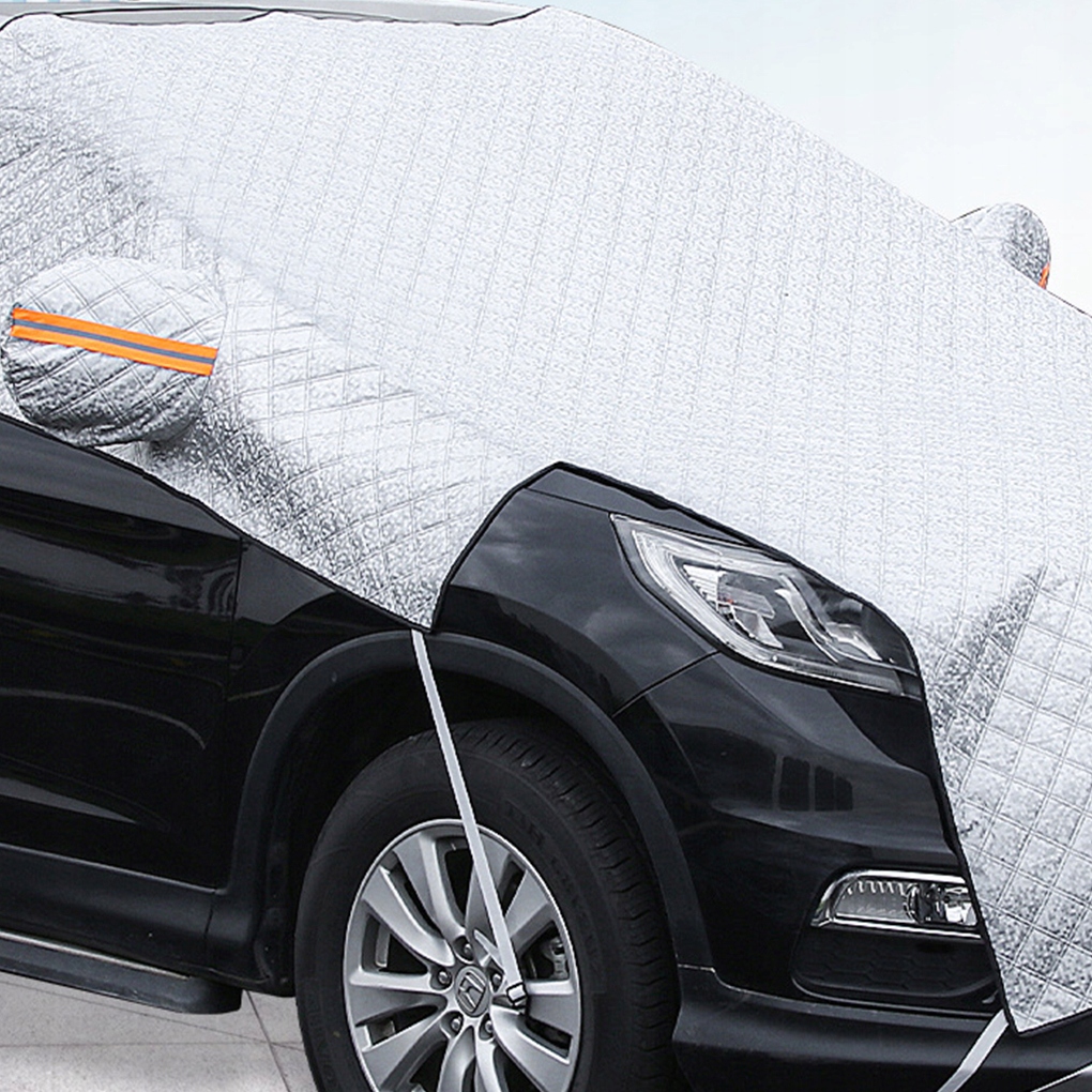 Gruba i trwała osłona przedniej szyby samochodu na śnieg. lód. mróz. Producent Inny