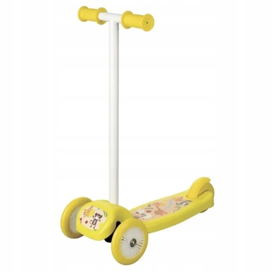 Hulajnoga 3-kołowa Twist Żyrafa dla dzieci 2+ balansowa żółta/czerwona