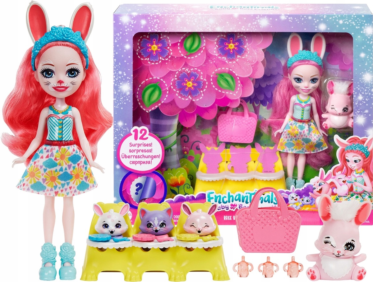 

Enchantimals Baby Best Friends Lalka Królik HLK85