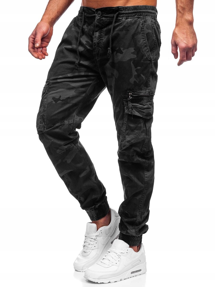 

Spodnie Joggery Moro Czarne CT6026S0 DENLEY_30/S