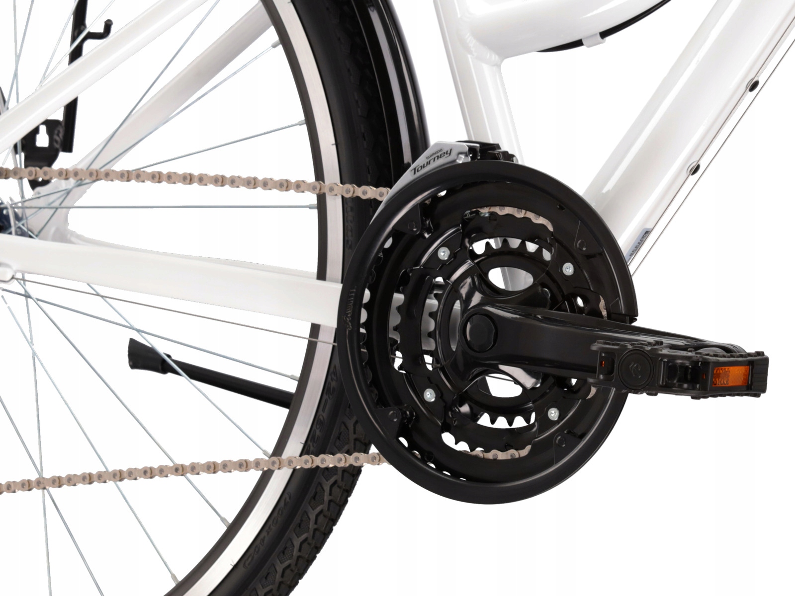 KROSS TRANS 1.0 DAMSKI BIAŁY POŁYSK RAMA DL 19 KOŁO 28 Model Trans 1.0