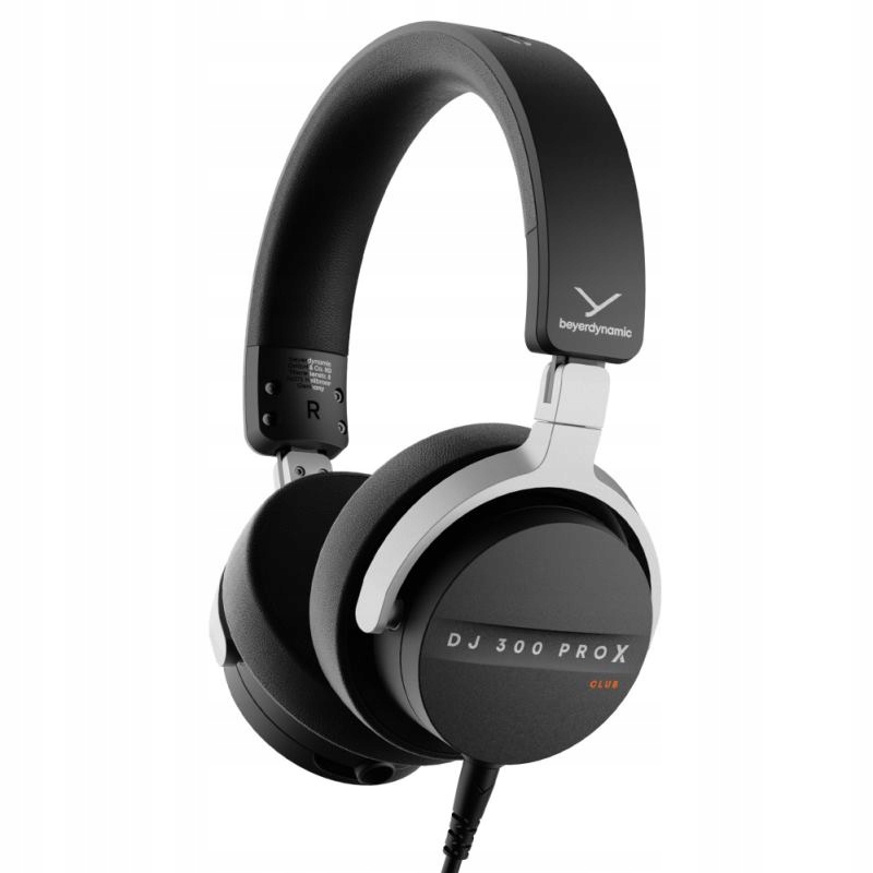 Beyerdynamic Dj 300 Pro X Club, Káblové slúchadlá,48 Ohm, čierne