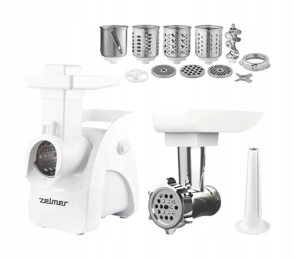 Maszynka do mielenia mięsa Zelmer ZMM9802B 2200W 3 sitka Szatkownica