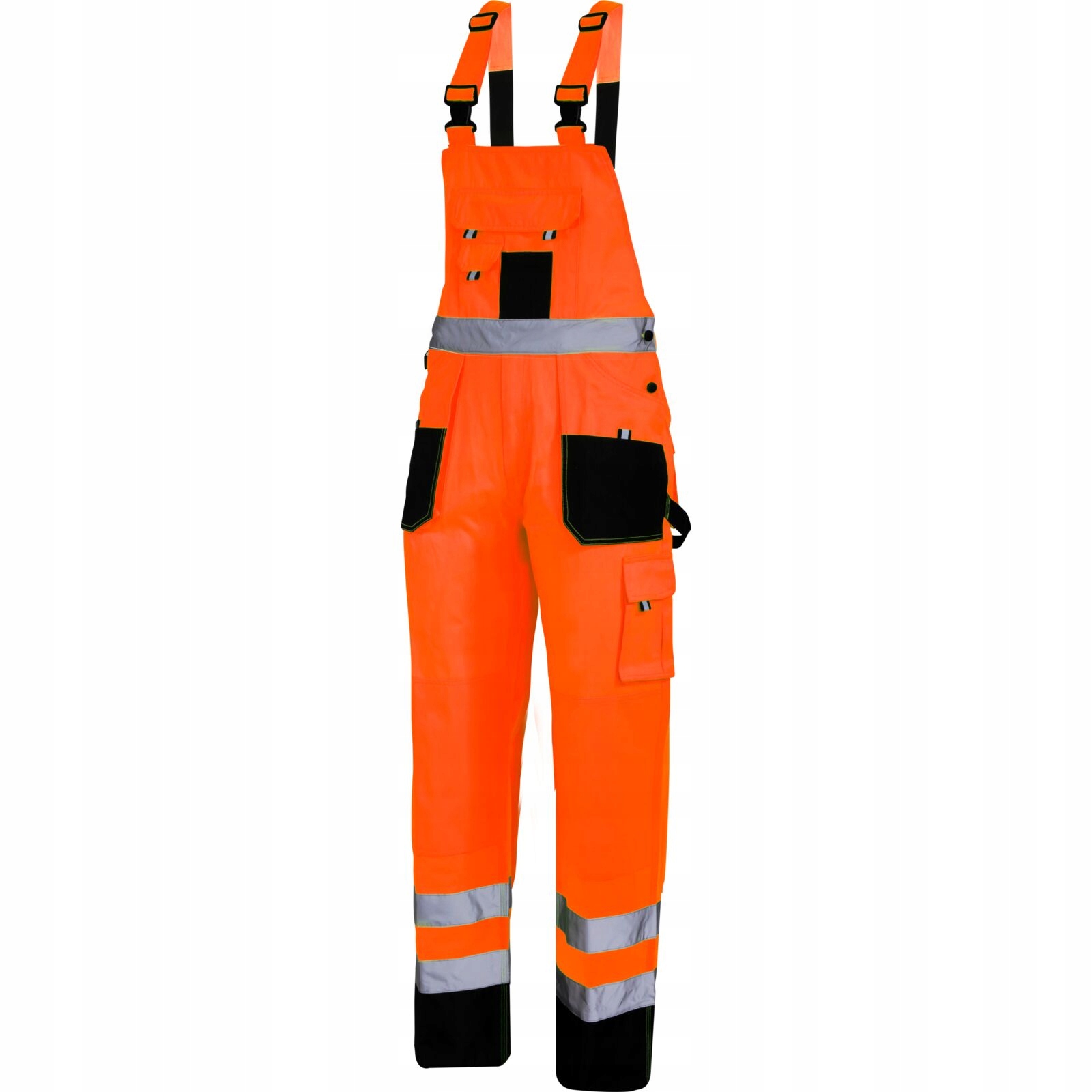 Pracovní výstražné zahradnické kalhoty oranžové Lahti Pro L40615 L