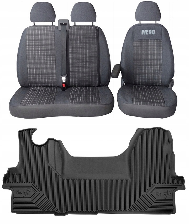 Zestaw Pokrowce Korytka 77 IVECO DAILY 1999-2014