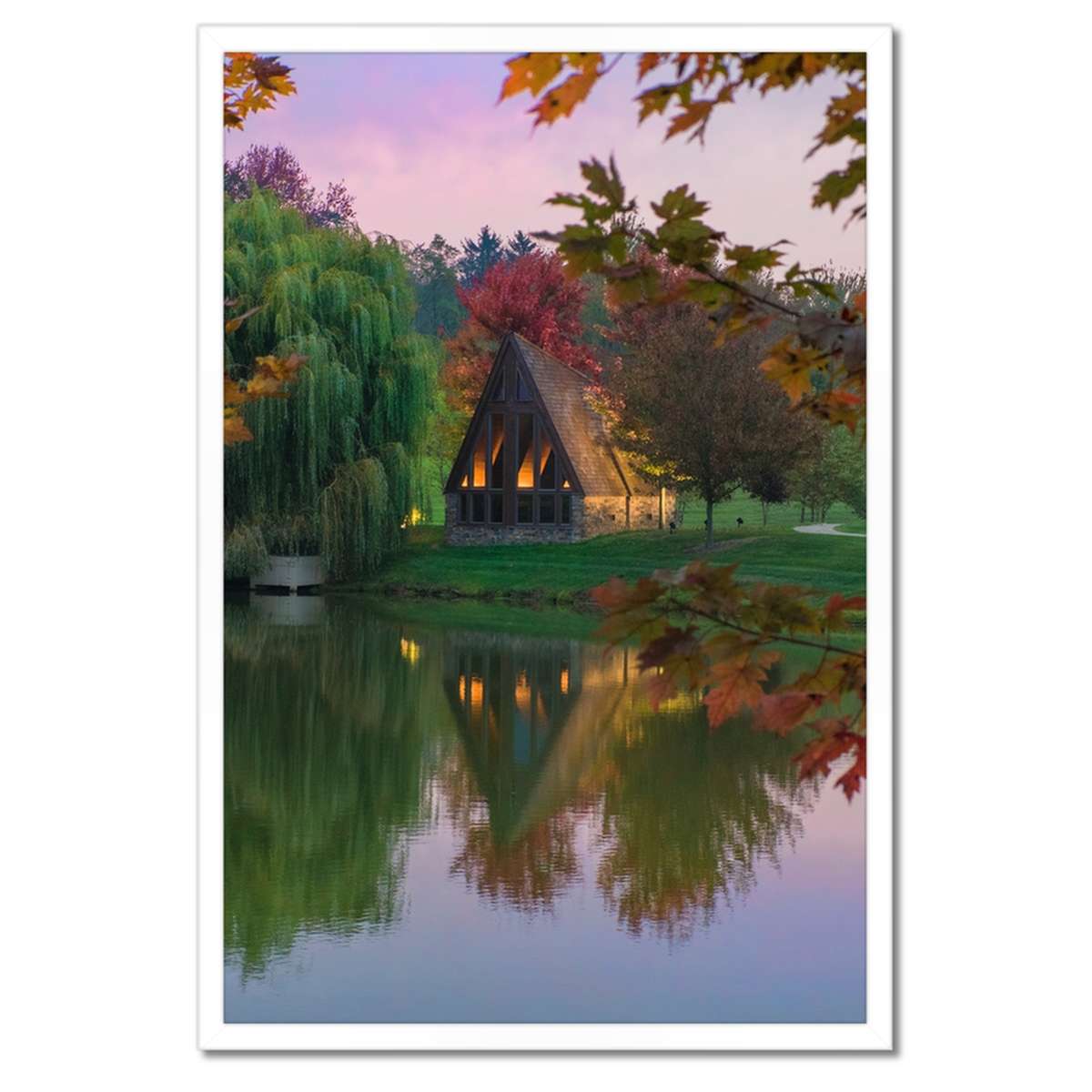 Plakáty v rámu 40x60 Krajina Pohled