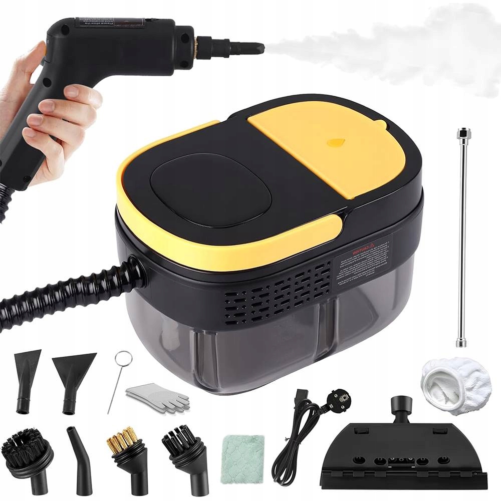 Parní Čistič 2500 W Ruční Tlaková Myčka Sada 1600 ML 1.5 M Parní Hadice
