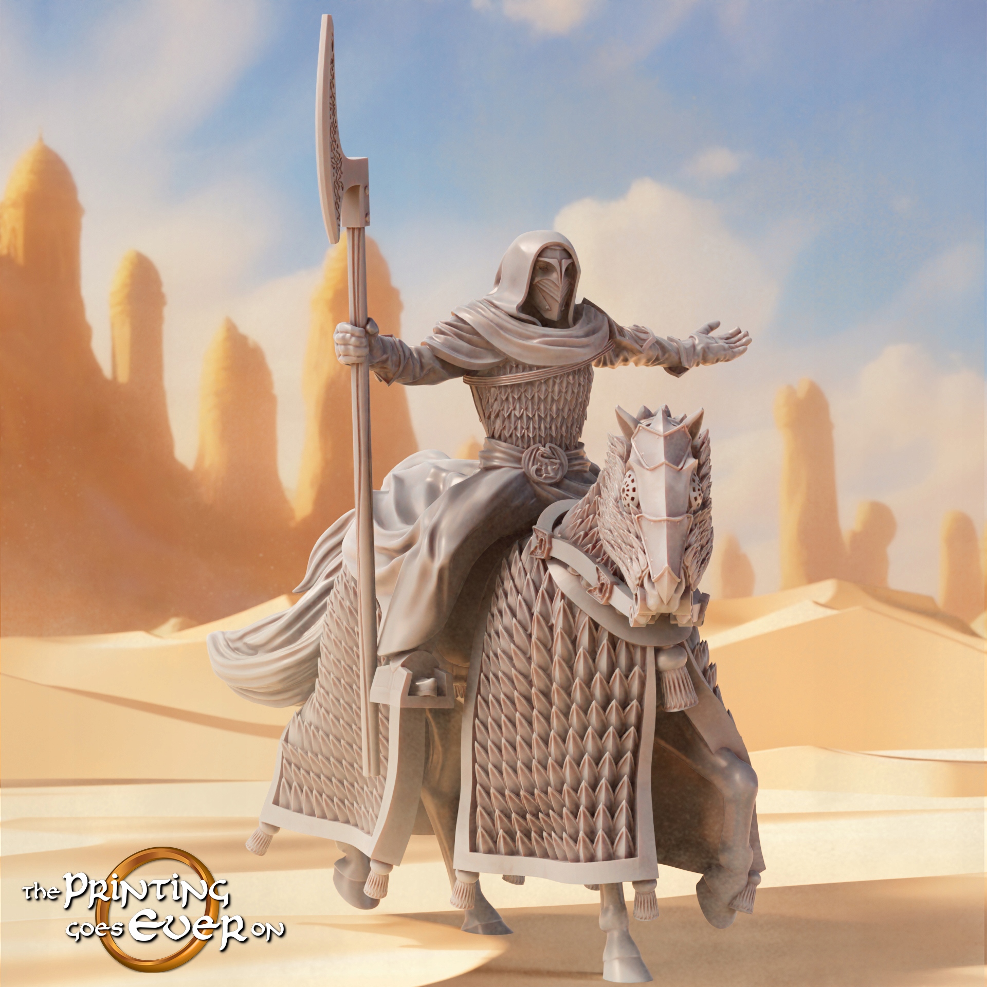 Serpent High Priest Mounted The Printing Goes Ever