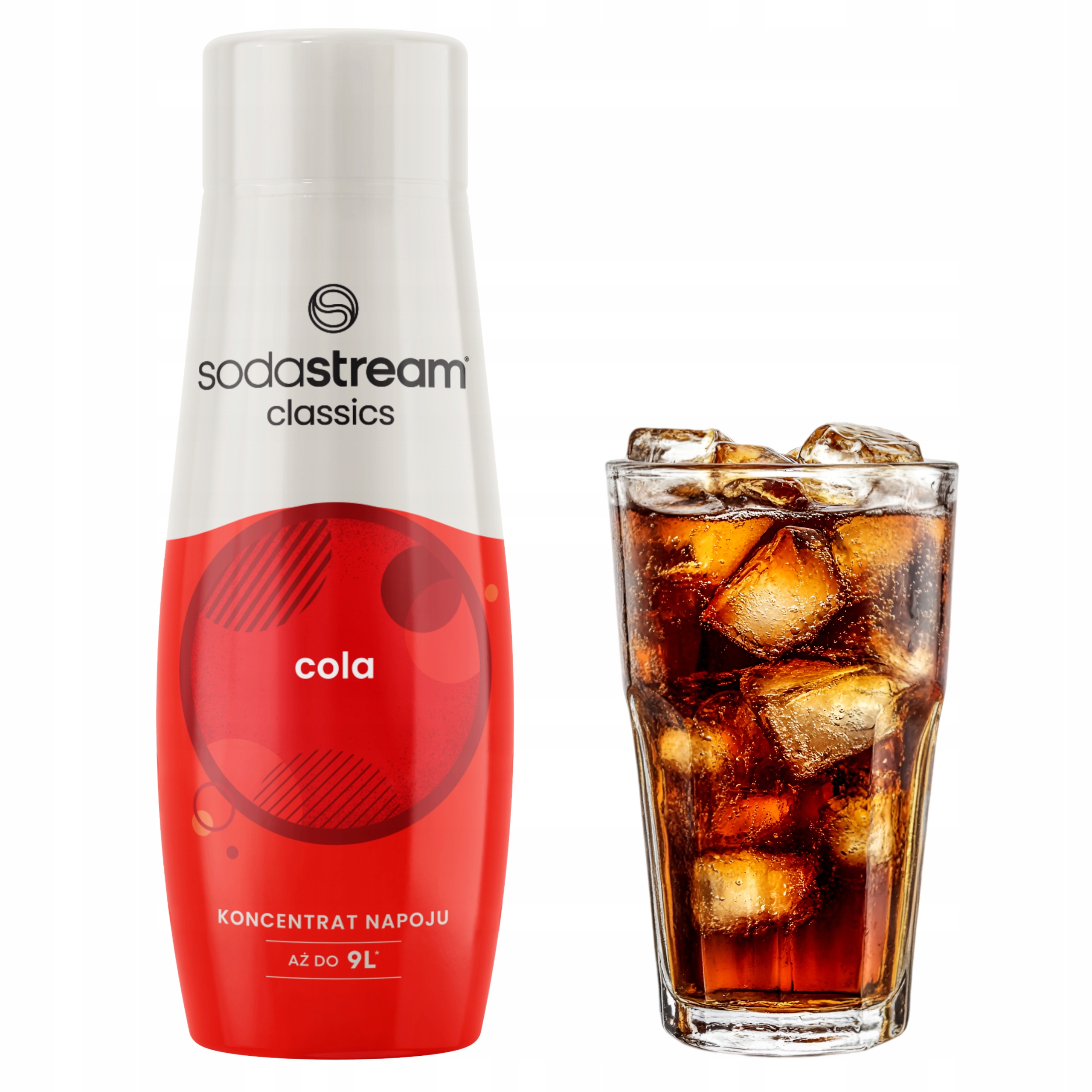 KONCENTRAT SOK SODASTREAM DO SATURATORA WODY COLA 440ML SYROP SMAKOWY
