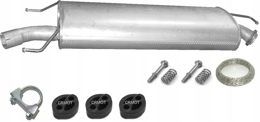 27944726327 - TOYOTA RAV 4 2.2 D 05-08R середній глушник